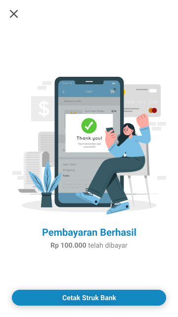 EDC Cashier Payment App screen 6